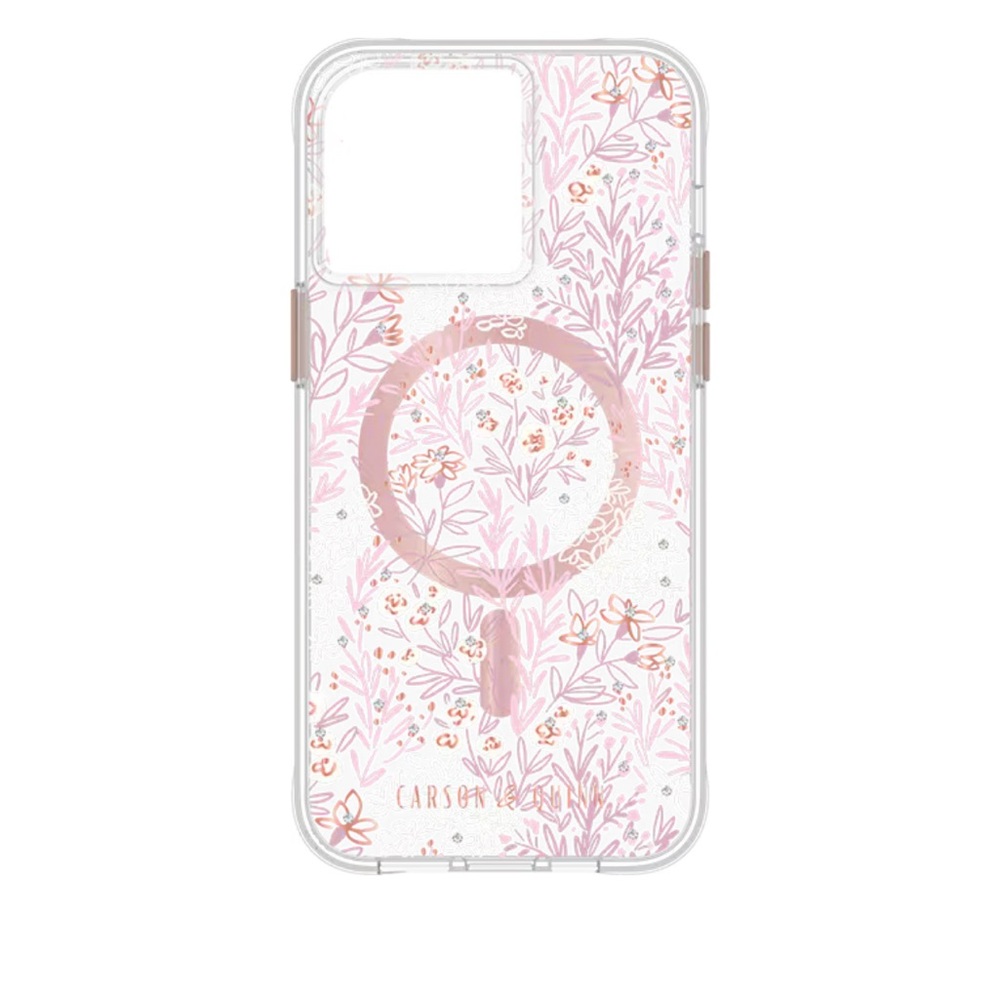 Carson & Quinn Oh Hey, Bouquet with Gemstones MagSafe Case - iPhone 15 Pro Max